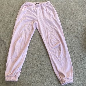Pink Rosa sweatpants, Brandy Melville, one size